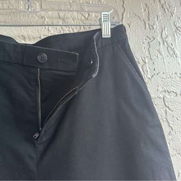 ATM ANTHONY THOMAS MELILLO Pant Women 10 Wide Leg Black Minimalist Office Casual - Picture 5 of 10